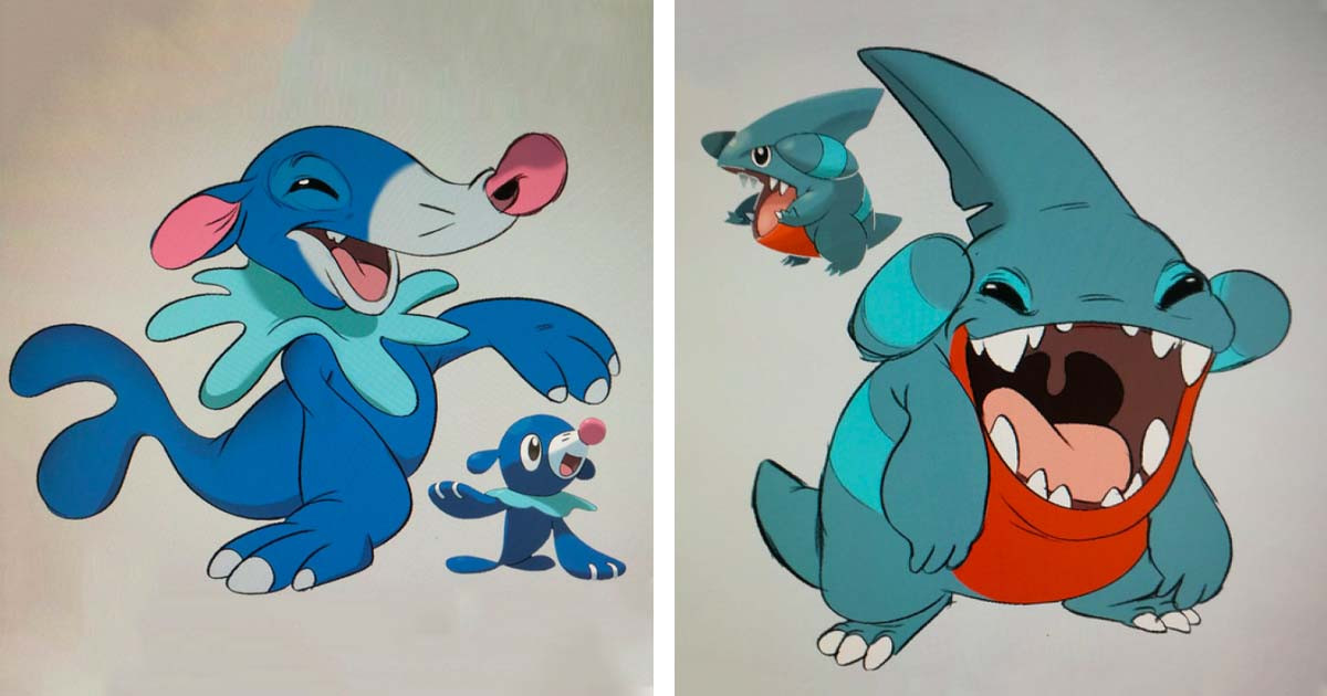 Mash-Up of Pokémon with Lilo and Stitch Is Absolutely Epic