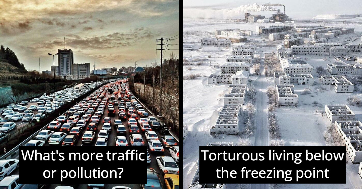 The Disastrous Scenes Of 'Urban Hell,' Which Are Not Scenes From A Dystopian Film But Are, Unfortunately, Real.