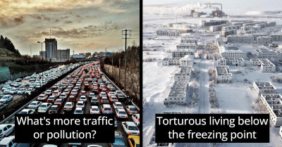 The Disastrous Scenes Of 'Urban Hell,' Which Are Not Scenes From A Dystopian Film But Are, Unfortunately, Real.
