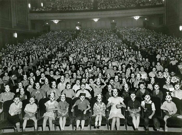 24. "Meeting Of The Mickey Mouse Club In The 1930's"