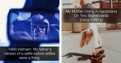 Photos That Made Kids Realize Their Parents Were Cooler Than They Were