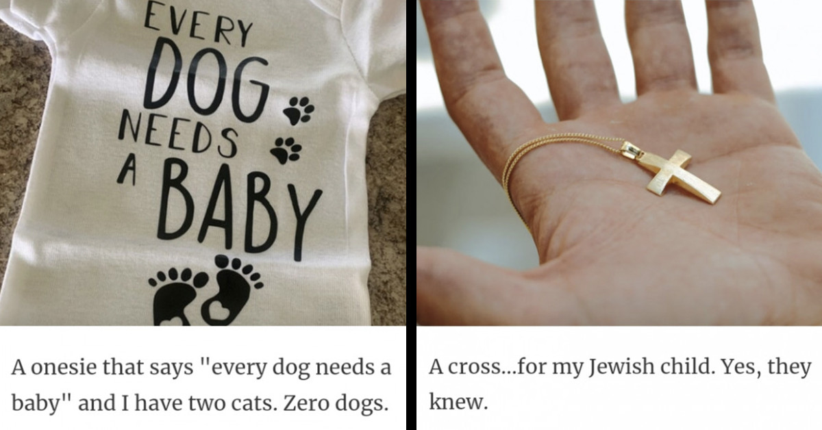 35 Parents From Reddit Reveal The Worst Baby Shower Gifts They Have Received And Why They Think These Gifts Were Unsuitable