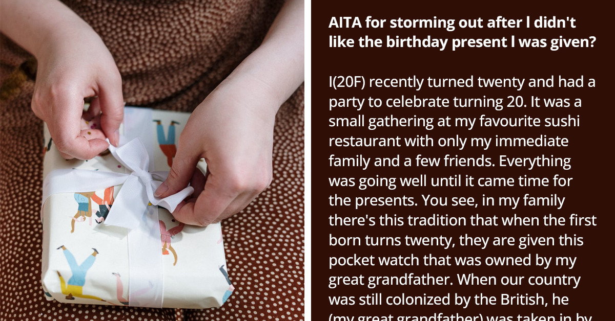 Woman Asks Reddit If She's Wrong for Getting Upset Over the Birthday Present Her Father Gave Her