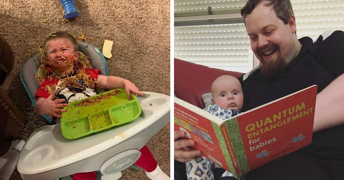 50 Entertaining Pictures of Children in Different Hilarious Predicaments