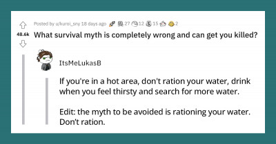 17 Survival Myths That Could Potentially Put You in Danger