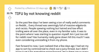 User Sorts Reddit Comments By "Controversial" and Is Surprised By What He Discovered