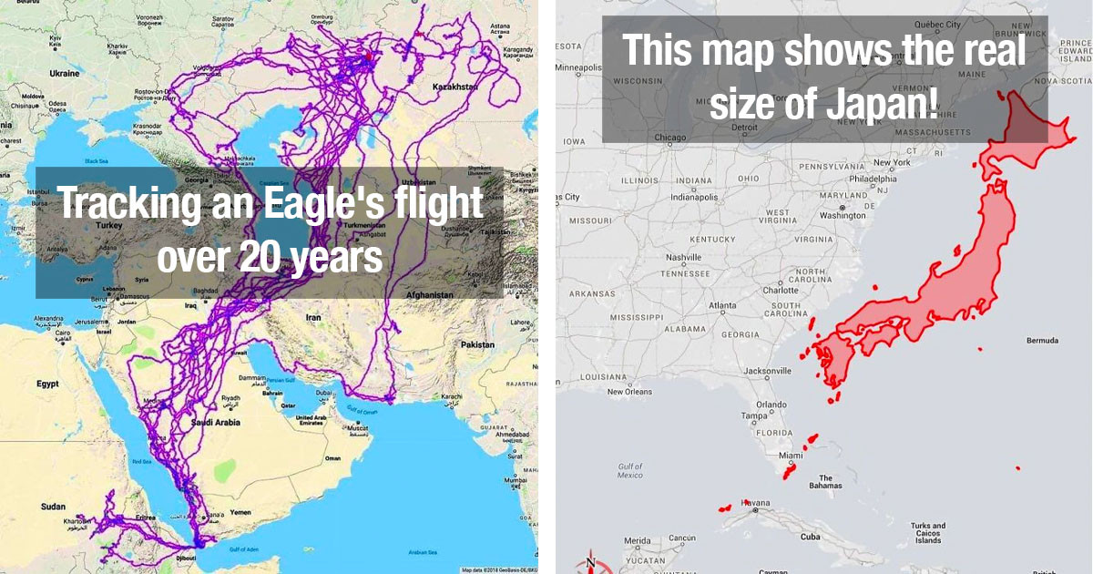 30 Cool And Unusual Maps That Will Change Your Perspective On The World