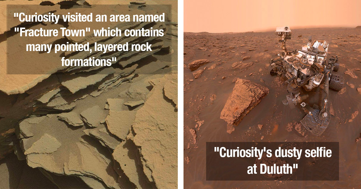 30 Best Photos That NASA's 'Curiosity Rover' Has Been Taking Over The Past 7 Years