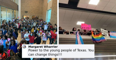 Students Staged A Massive Walkout After Their High School Banned A Trans Girl From The Girls' Locker Room