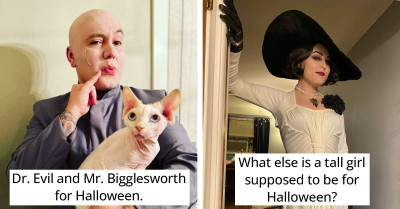 35 Pictures Of The Most Bizarre But Amazing Halloween Costumes