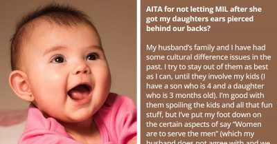 Mother-in-Law Pierces Baby's Ears Without Mom or Dad's Permission