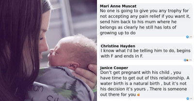 Husband Gets Into Heated Argument With Wife Over Childbirth Options, Says He Would Never Forgive Her If She Has A Water Birth
