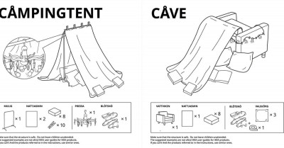 IKEA’s New Quarantine Campaign Shows Us 6 Interesting Ways To Build A Blanket Fort
