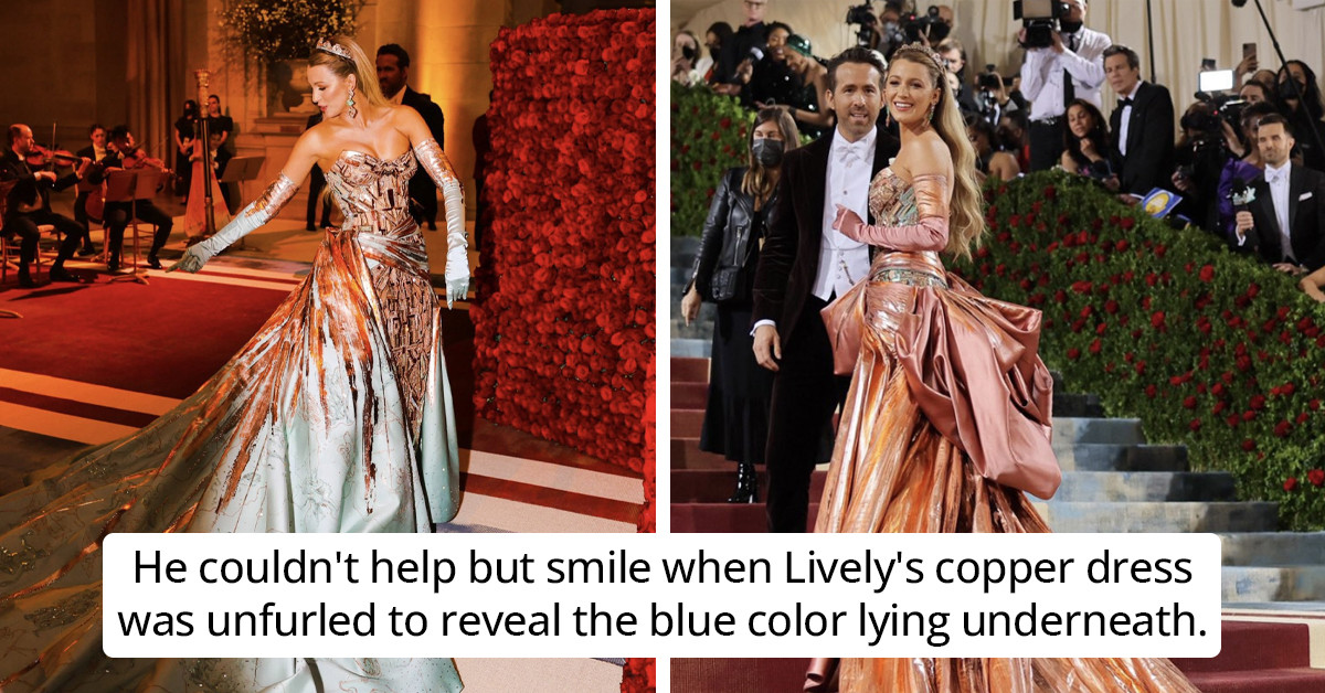 We're Swooning Over Ryan Reynolds As He Gushes Over His Wife At The Met Gala Wearing A Magical Gown