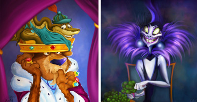 Italian Character Design Artist Creates Exquisite Pieces of Disney Fan Art to Hone Her Skills