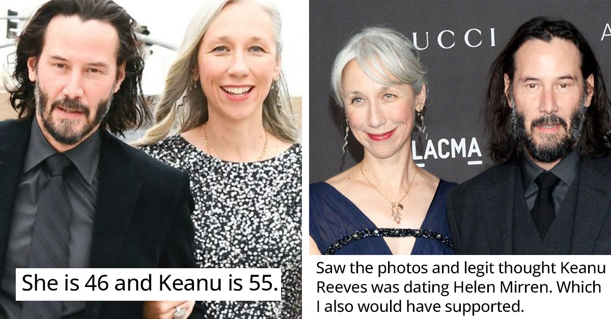 Keanu Reeves Has An "Age-Appropriate" Girlfriend And People Are Here For It