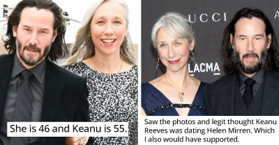 Keanu Reeves Has An "Age-Appropriate" Girlfriend And People Are Here For It