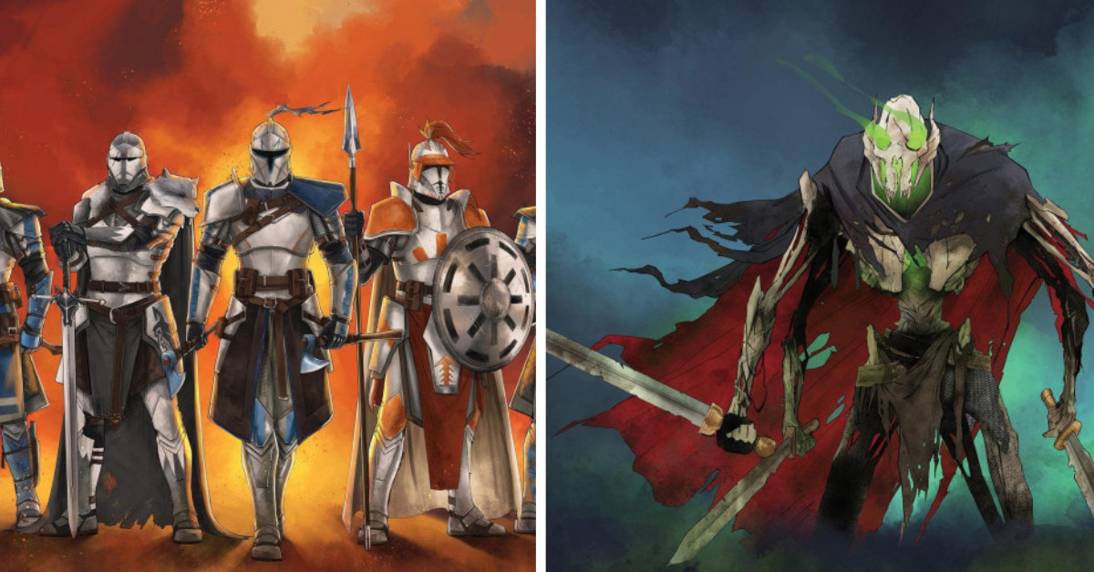 23 Star Wars Fan Art Illustrations Set in the Medieval Era