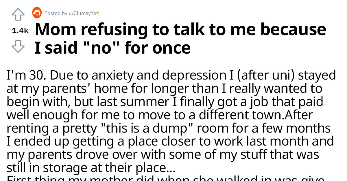 Mom Cuts Communication With Daughter After She Said No, "For Once"