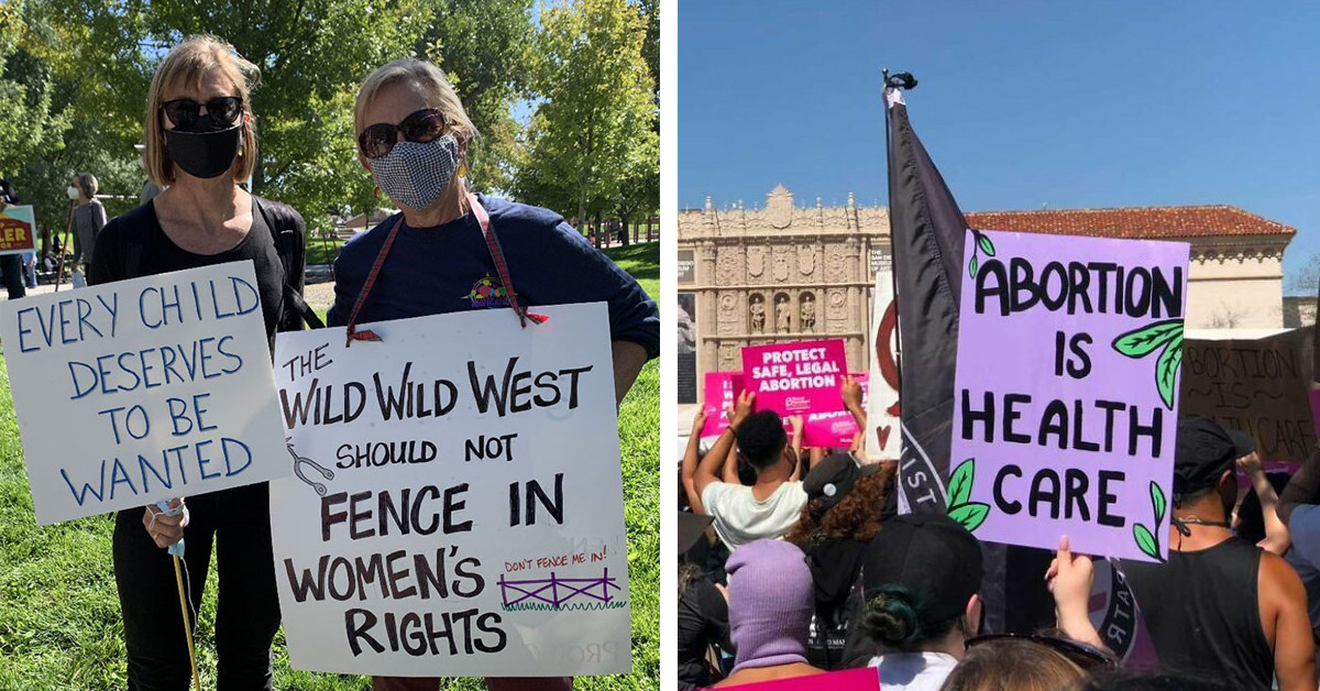 40+ Posters That Perfectly Sum Up The Feelings Of The Pro-Choice Majority As A Response To The Texas Abortion Law