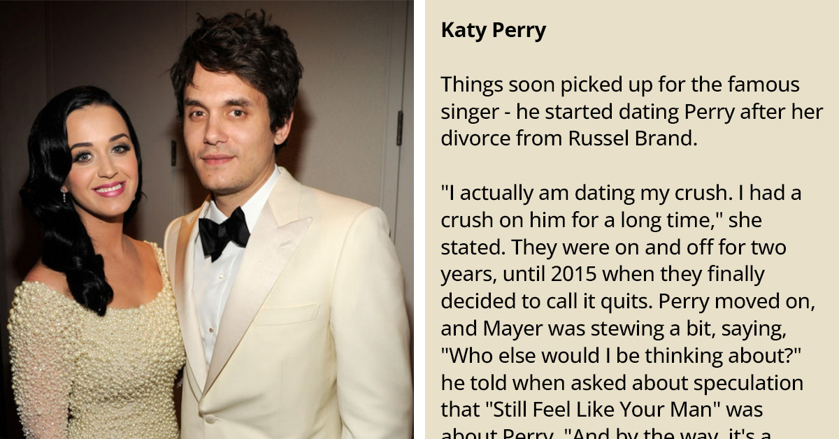 Over The Years, John Mayer Has Dated These Eight Beautiful Celebrities