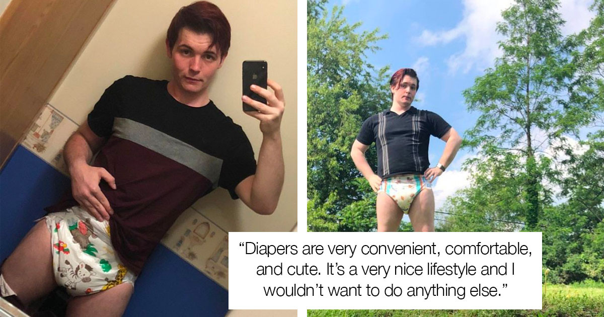 This Adult Baby Struggles To Find Employment Because People Do Not Like Him Wearing Diapers