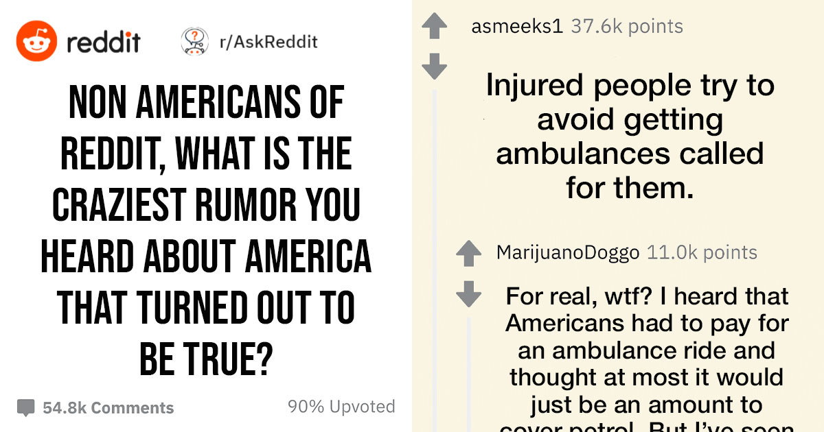 Non-Americans Share The Weirdest Things They've Learned About America That Are Actually True