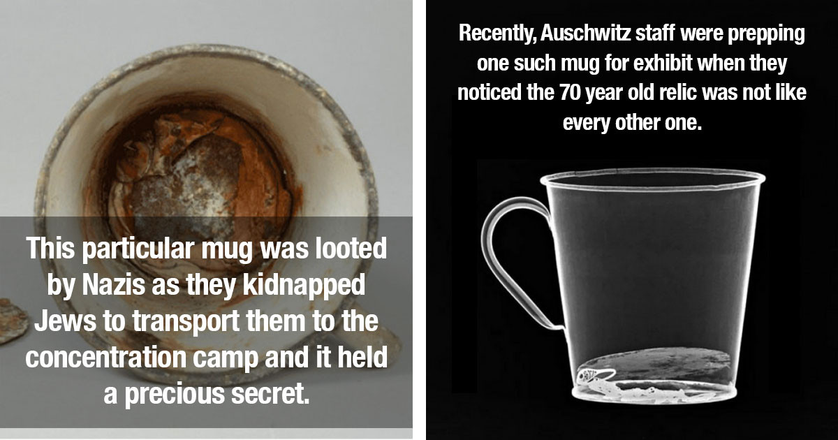 After 70 Years, Volunteers At Auschwitz Discovered A Hidden Secret In This Mug