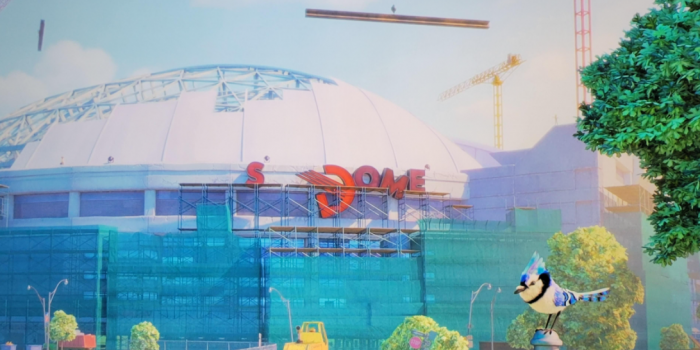 11. The blue jay featured near the end of the film is a double whammy.