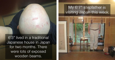 People Who Realized They're Way Too Tall for Japan After Visiting