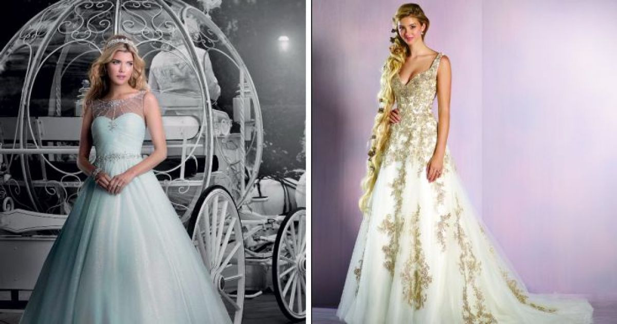 15+ Of The Most Beautiful Disney Inspired Wedding Dresses