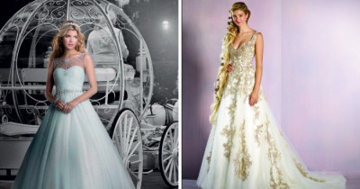 15+ Of The Most Beautiful Disney Inspired Wedding Dresses