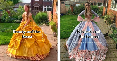 Exceptionally Skilled Seamstress Is Re-Creating Gowns From Disney Princesses, Barbies, And Other Pop Culture Icons