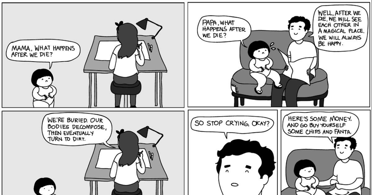 This Cute Comic Explains the Difference Between Moms and Dads and How They Walk Through Life