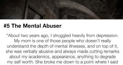 10 People Share The Incredibly Personal Stories That Made Them Lose Respect for Their Parents