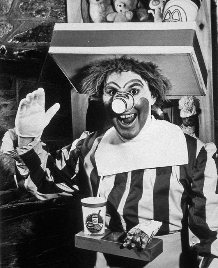 30. "The Original Ronald Mcdonald, 1963"
