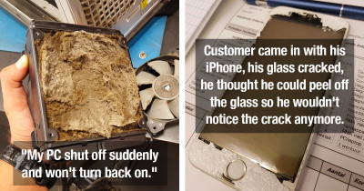 Tech-Support Workers Share Photos Of The Worst And Most Hilarious Things They've Ever Seen On The Job