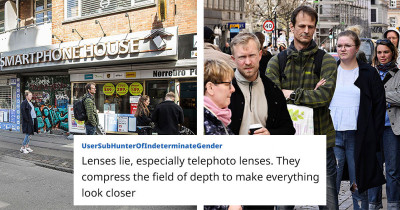 Photographers Show How Easily The Media Can Manipulate Us During Covid-19 By Taking The Same Photo From Two Different Angles