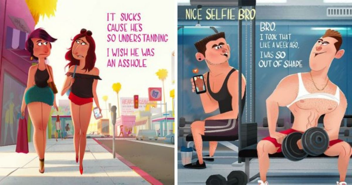Artist Illustrates All Of The Funny Things He Overhears People Say, And It's The Most Hilarious Thing You'll See Today