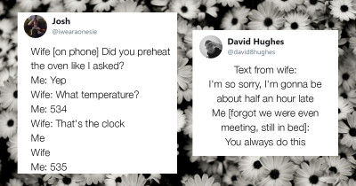 Tweets Perfectly Depicting What Married Life Is Really Like