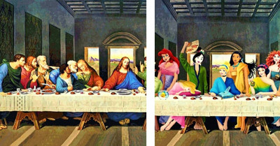 Artist Inserts Disney Characters Into Renaissance and Modern Paintings, and the Results Are Masterpieces