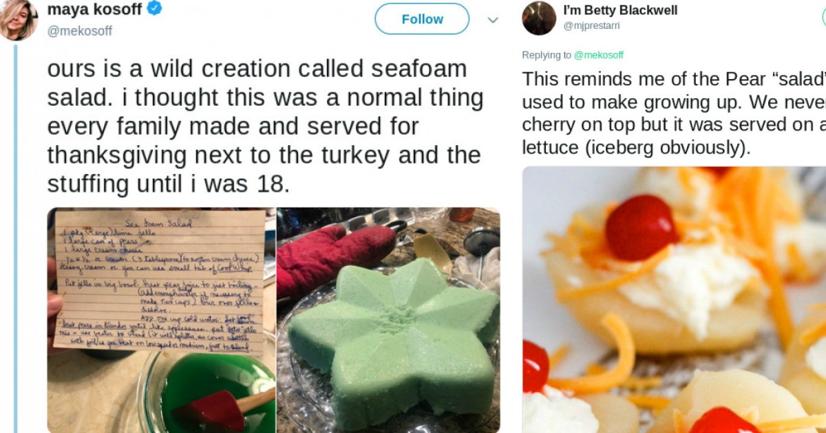 Americans Are Sharing Unusual Thanksgiving Dishes And Everyone Is Grossed Out