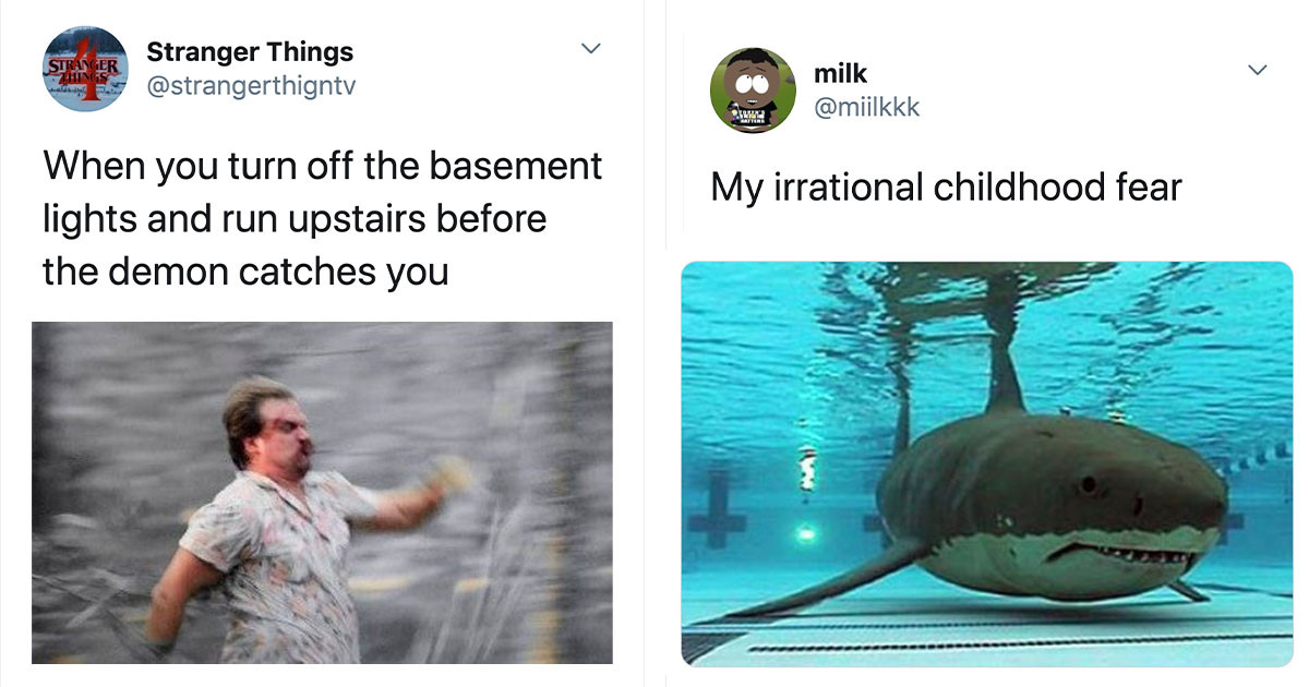 People Share 30 Things That Were Scary When They Were Children, But Seem Funny Now