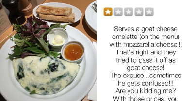 Chef Responds to Bad Omelet Review And Customer Leaves With Egg on Their Face