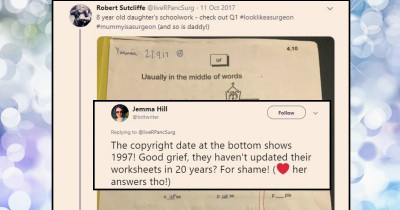 Young Girl Schools The Teacher When Answering Sexist Homework Question