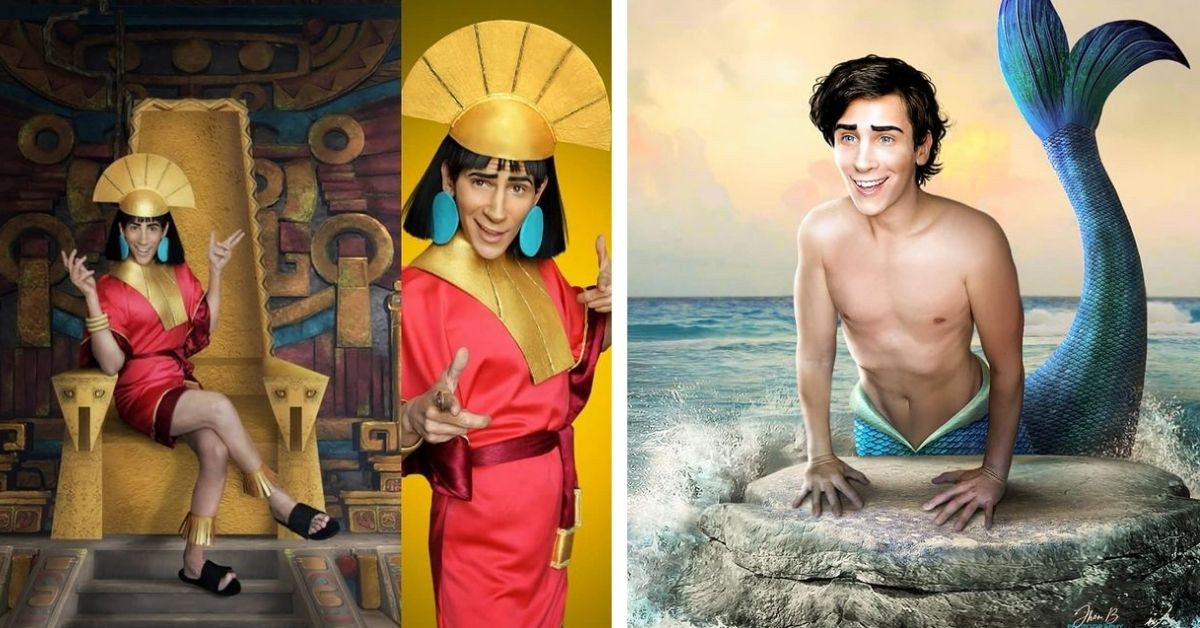 Incredibly Talented Cosplay Artist Turns Himself Into Countless Disney Characters