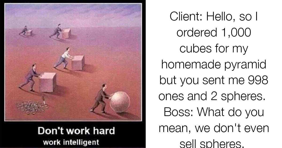 This Guy Decided To Debunk The Motivational "Don't Work Hard, Work Smart" Poster