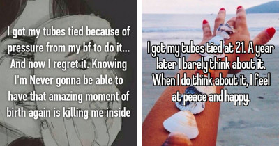 Women Share With The World What Life Has Been Like Since They Got Their Tubes Tied