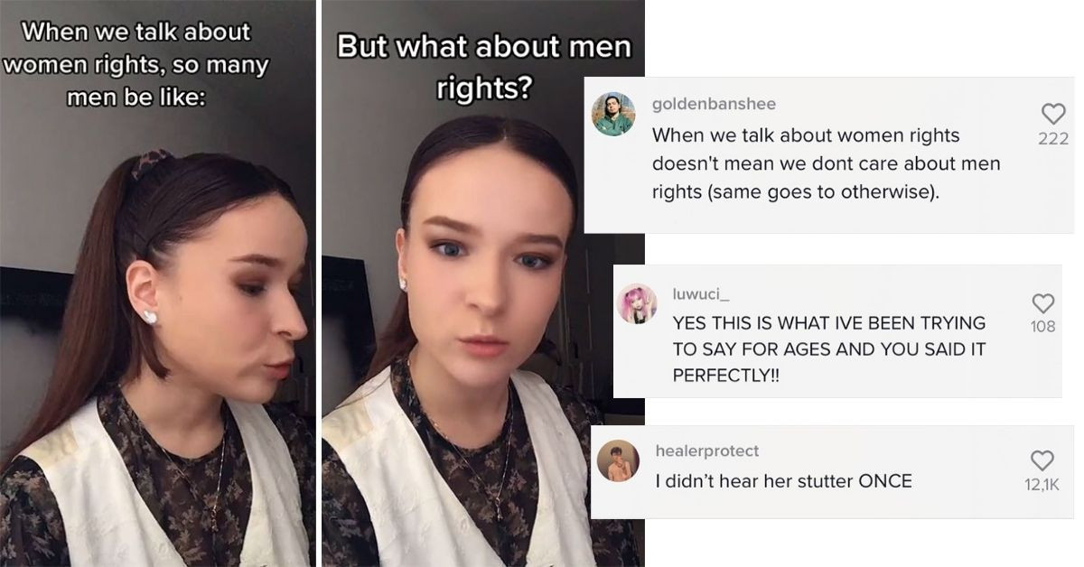 The Most Perfect Way For Women To Respond When A Misogynist Man Asks, ‘But What About Men’s Rights?’