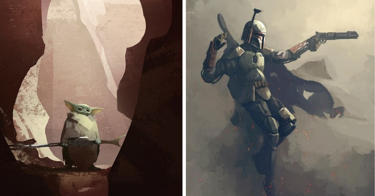 Disney Fans Are Obsessed With This Artist's Star Wars Paintings